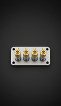 Gold-Plated Speaker Terminal Kit
