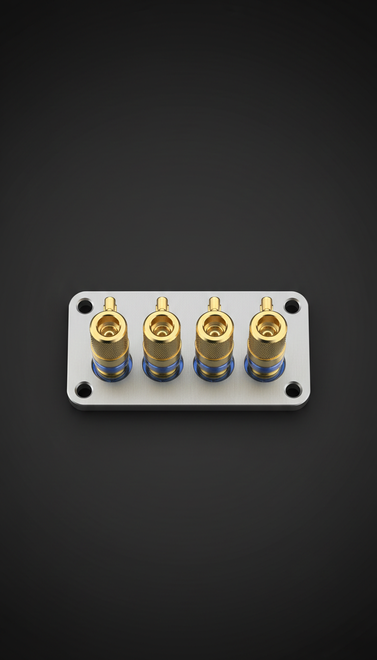 Gold-Plated Speaker Terminal Kit