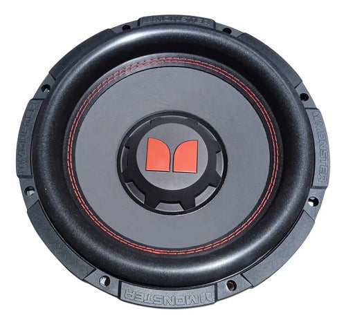 Subwoofer 12 Pulgadas Monster Swg124 1000 W Rms Color Negro