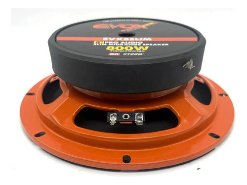 Medio Rango 8puLG Evox Evx8slim 800 Watts Linea Slim Color Negro