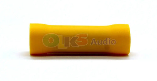 100 Conector Tubo Amarillo C.12-10 Audiolabs Adl-ttub-am1210