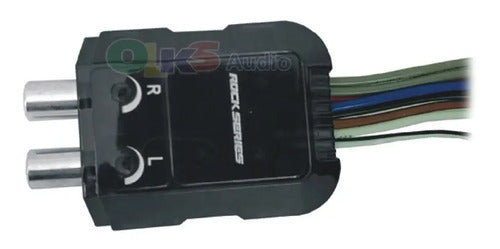 Convertidor Alta Baja Con Remoto 2 Canales Rockseries Hl422
