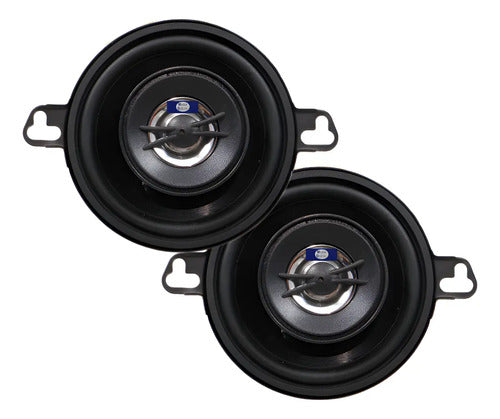 Bocinas 3.5pLG Audiolabs Adl-sp35 300 Watts 2 Vias Negro