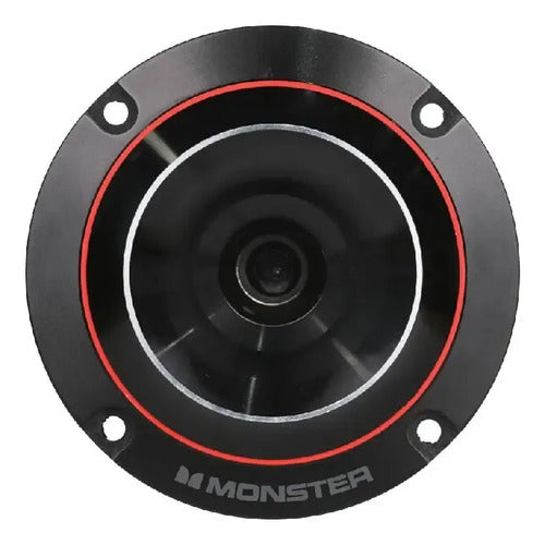 2 Tweeter 3.5 Pulgadas 500w Rms Monster Stb284 Negro