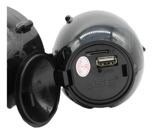 2 Bocinas X Moto De 3'' 100w Max Bt Usb Extreme Ex-motobt100