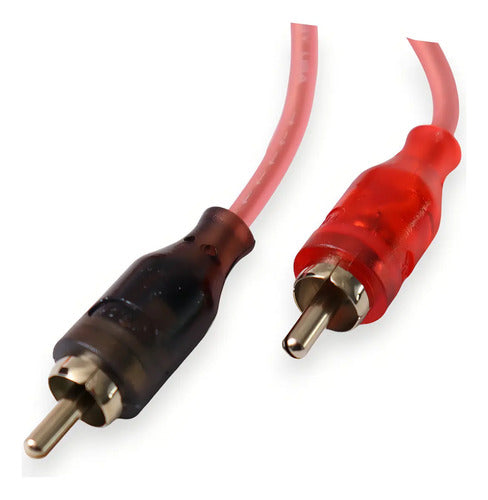 Cable Rca 45cm Mts Para Audio Libre De Oxigeno Krack Audio