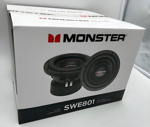 Subwoofer De 8'' 1000w Max 4+4 Ohms Open Show Monster Swe801