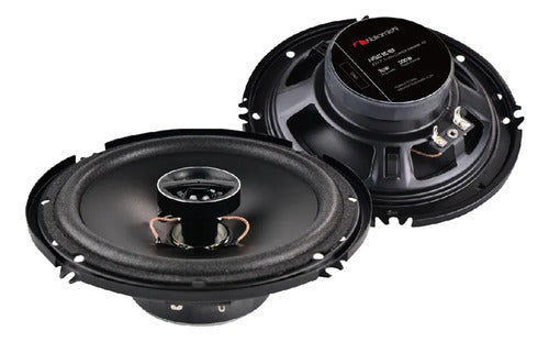 Par Bocinas 6.5 2 Vías 30w Rms Nakamichi Nse1618 Color Negro