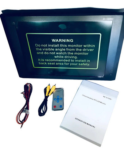 Monitor Pantalla Para Auto De 15'' 12v Tft-lcd Nesa Ne-s150n