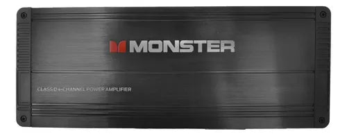 Amplificador 4 Canales X Voz Bajo 1920w Rms Monster Aam240.4