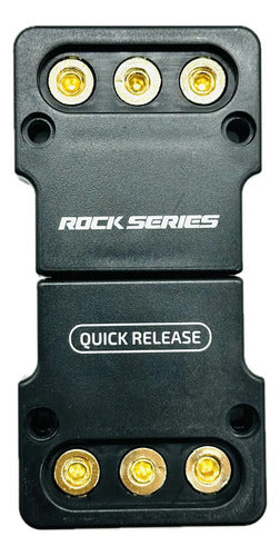 Conector Rápido Cajon Subwoofer Amplificador Rockseries Qr8