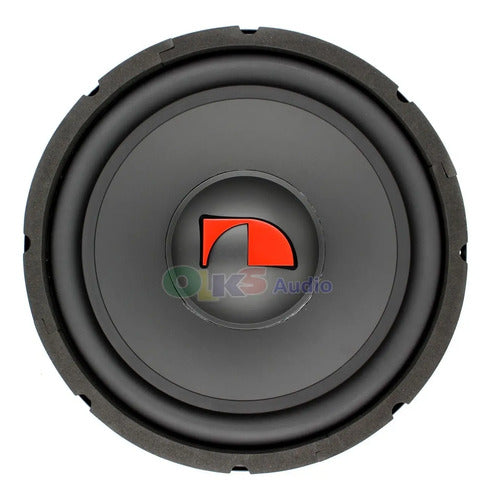 Subwoofer 12 Pulgada Nakamichi Nsw12d 1200w Máx Doble Bobina Color Negro