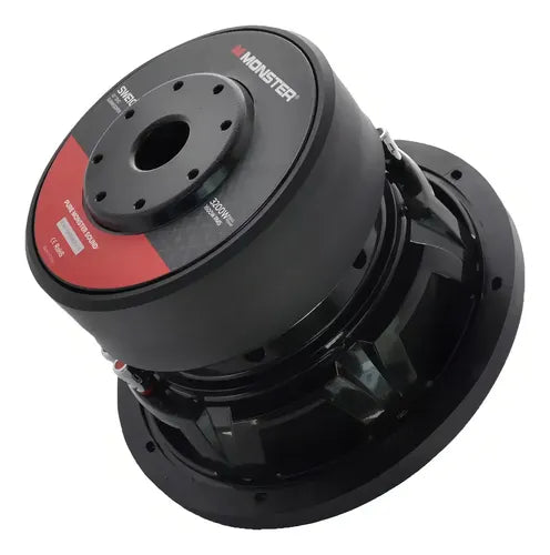 Subwoofer 10 Pulgadas Monster Swe101 Max 3200w Rms 1600w Color Negro