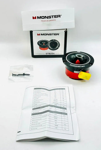 2 Tweeter 3 Pulgadas 450w Rms Monster Stb254