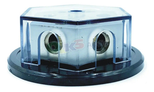 Distribuidor Corriente 2 Calibre 0, 4 Calibr 4 Krack Kdb-2sv