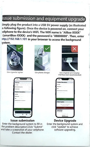Conviertidor Inalambrico Carplay Y Aa Rockseries Rks-wlcpaa1