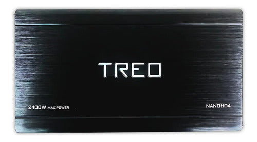 Amplificador Mini 4 Canales Clase D 1200w. Rms Treo Nanohd4