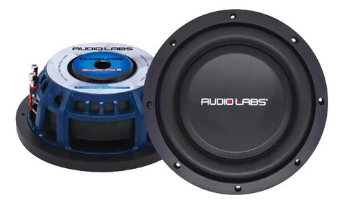 Subwoofer Plano 8'' 500w. Rms 2+2 Ohm Audiolabs Monsterflat8