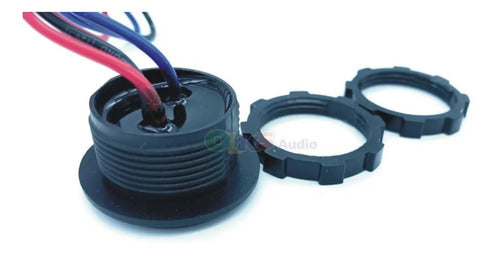 Voltimetro Medidor De Voltaje Digital Azul Rockseries Dv220b