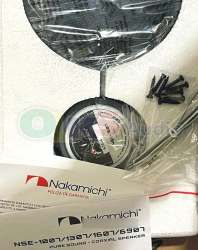 Par De Bocinas 6.5 4 Vias 400 Watts Nakamichi Nse1607 Color Negro