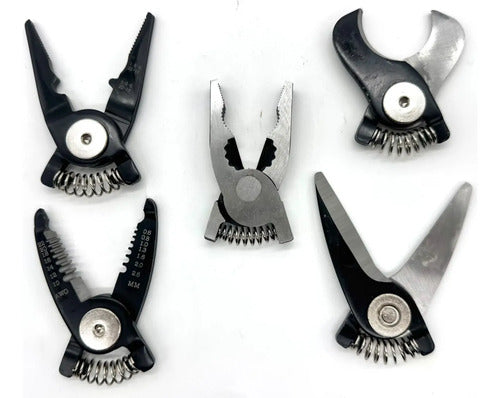 5 Pinzas En 1 Poncha Pela Corta Metal Rockseries Rks-dr70026