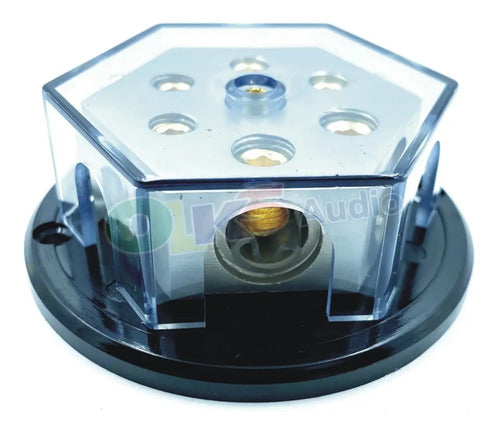 Distribuidor Corriente 2 Calibre 0, 4 Calibr 4 Krack Kdb-2sv