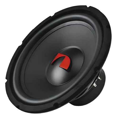 Subwoofer 12 Pulgada Nakamichi Nsw12d 1200w Máx Doble Bobina Color Negro
