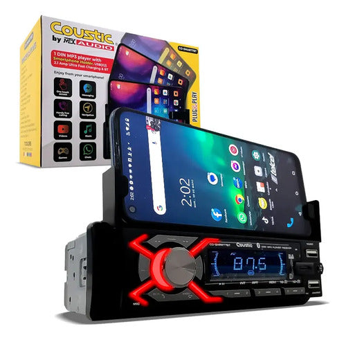 Coustic Mtx Co-smart7bt Estéreo 1 Din Bluetooth