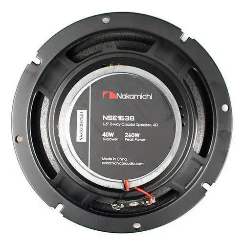 Par De Bocinas 6.5 2 Vias 260 Watts 40 Rms Nakamichi Nse1638