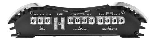 Amplificador Atomic Krypton 4 2600 W 4 Canales Clase A Negro