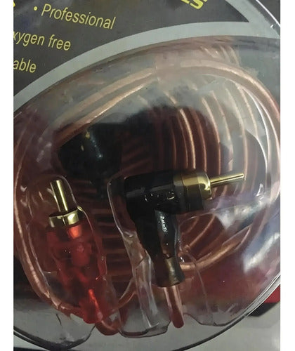 Cable Rca De 6mt. 2 Canales Libre De Oxigeno Krack Kr-20ft