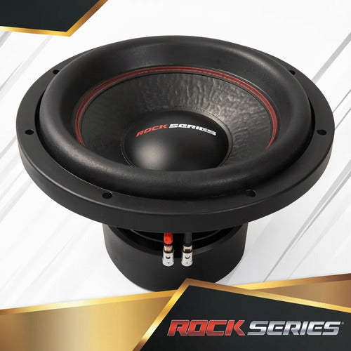 2 Subwoofers De 10'' 1100w. Rms 4 Ohms Rockseries Rks-1004os