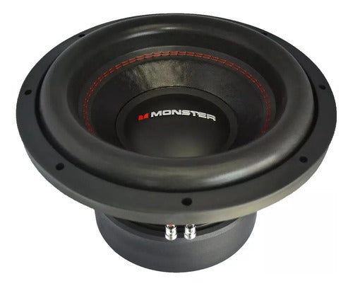 Subwoofer 12pLG 3400w/1700rms 2 Bobina 4ohms Monster Swe121