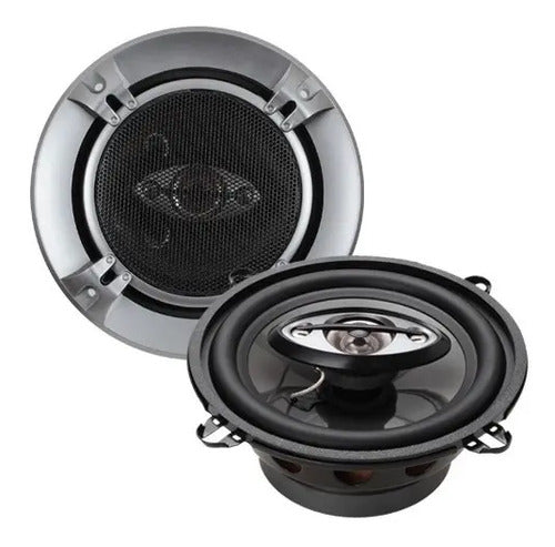 Par Bocinas 5.25pulgadas 45w Rms 4 Vias Rockseries Rks-p54
