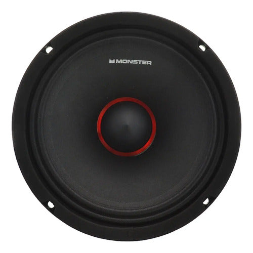 Par Medios Rangos De 8'' 600 Watts Rms 8 Ohms Monster Sma801