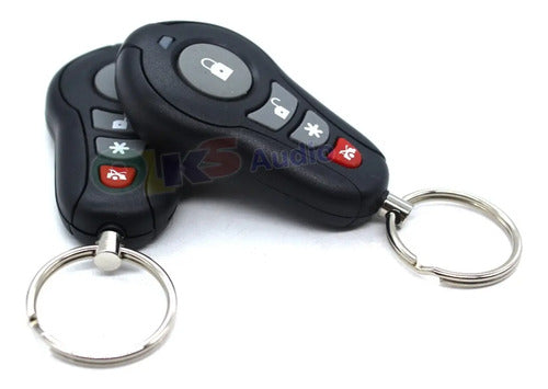 Alarma Automotriz Extreme Fire 2 Controles 17 Funciones