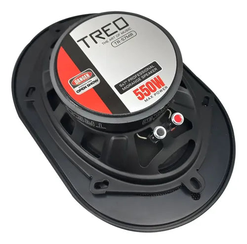 Medio Rango 5x7 275w. Rms 4 Ohms. Open Show Treo Tr-57mr