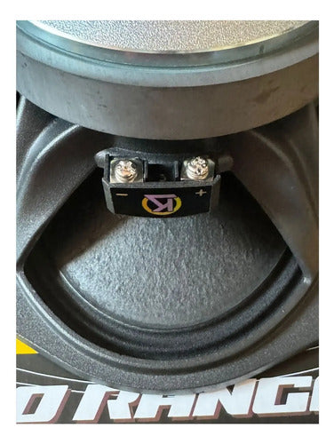 Krack Medio Rango 6x9 Pulgadas 200w Rms 4 Ohm Kmd-6904 Auto Camioneta Negro