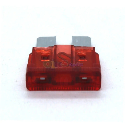 Paquete 10 Fusibles De 18x18x6mm 10a Verde Rockseries Atc10p