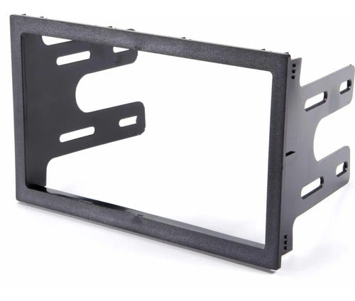 Frente Adaptador Vwk1015 Golf Jetta Clasico A4 99-07 2 Din Negro