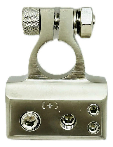 Terminal Batería + X Cable Cal. 0, 4, 8 Rockseries Bt0488pp