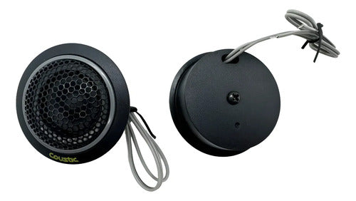 Set De Medios Coustic Pro-65.2c 6.5 PuLG 500w Max 2 Vias