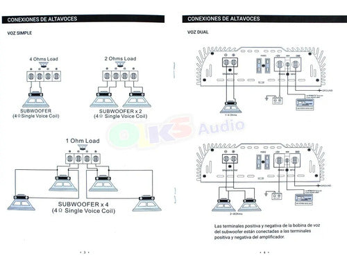 Amplificador 1 Canal Audiolabs Adl-c1100.1d Clase D 2000w Negro