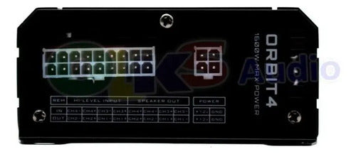 Amplificador Micro 4 Canales 720w Rms 2 Ohms Atomic Orbit4