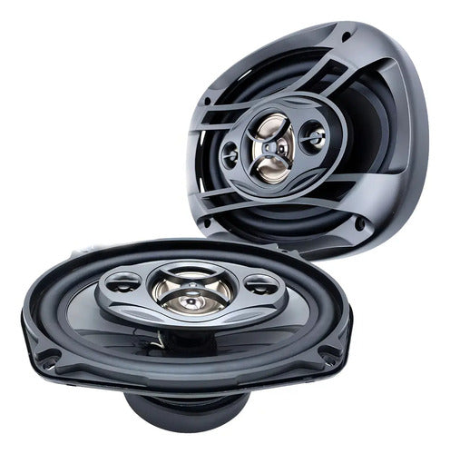 Par De Bocinas 6x9 4 Vias 70w. Rms 350max Audiolabs Adl-sp69