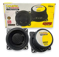 Bocinas 4 Pulgadas Coustic Pro4 2 Vias 400 Watts Max Color Negro