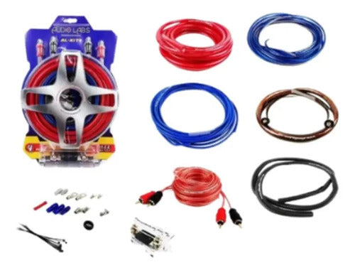 Kit De Instalacion Calibre 4 Audio Labs Adl-kit4 C/accesorio