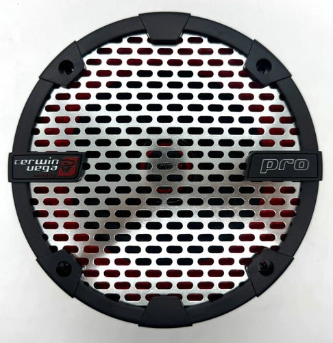 Medio Rango De 6.5 6 1/2 100w. Rms Cerwin Vega Pro Cvmp6.5 Color Negro