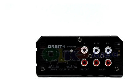 Amplificador Micro 4 Canales 720w Rms 2 Ohms Atomic Orbit4