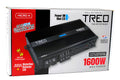 Amplificador Clase D 4canales Treo Micro4 1600watts Max Color Negro